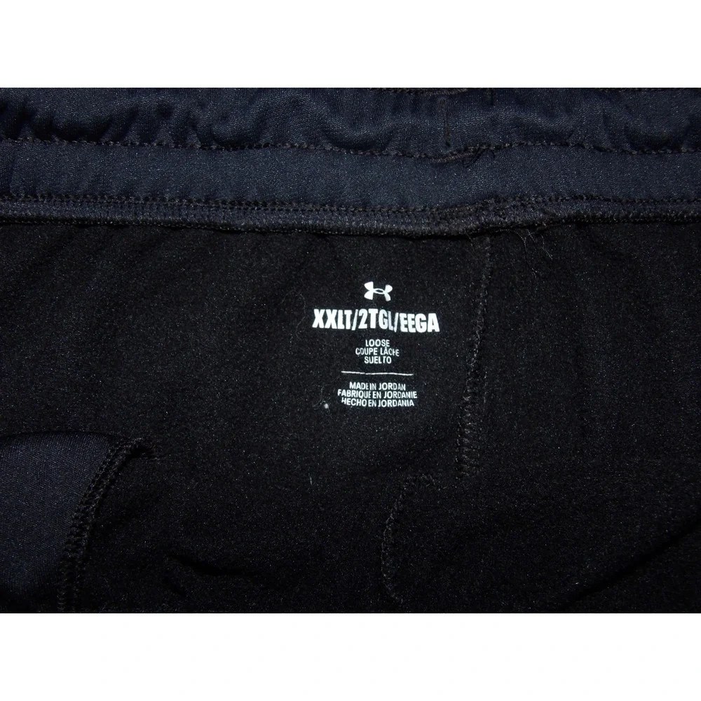 Under Armour Cold Gear Black Fleece Lined Performance Sweatpants Men's XXL Tall